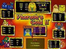 Игровой автомат pharaohs Gold 2